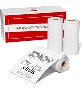 [3x180 pcs] Phomemo Labels Square label, 2.95"x1.57" (70x40mm) Compatible with M220/M221/M200/M25...