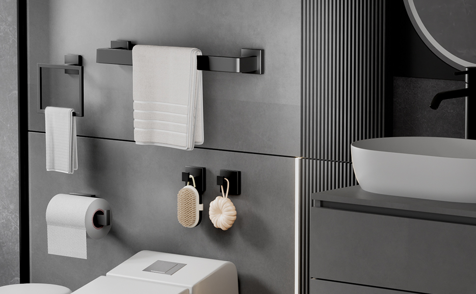 towel racks for bathroom/bathroom hardware set