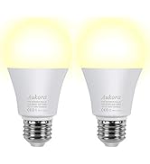 Motion Sensor Light Bulbs, Aukora 12W (100-Watt Equivalent) E26 Motion Activated Dusk to Dawn Sec...