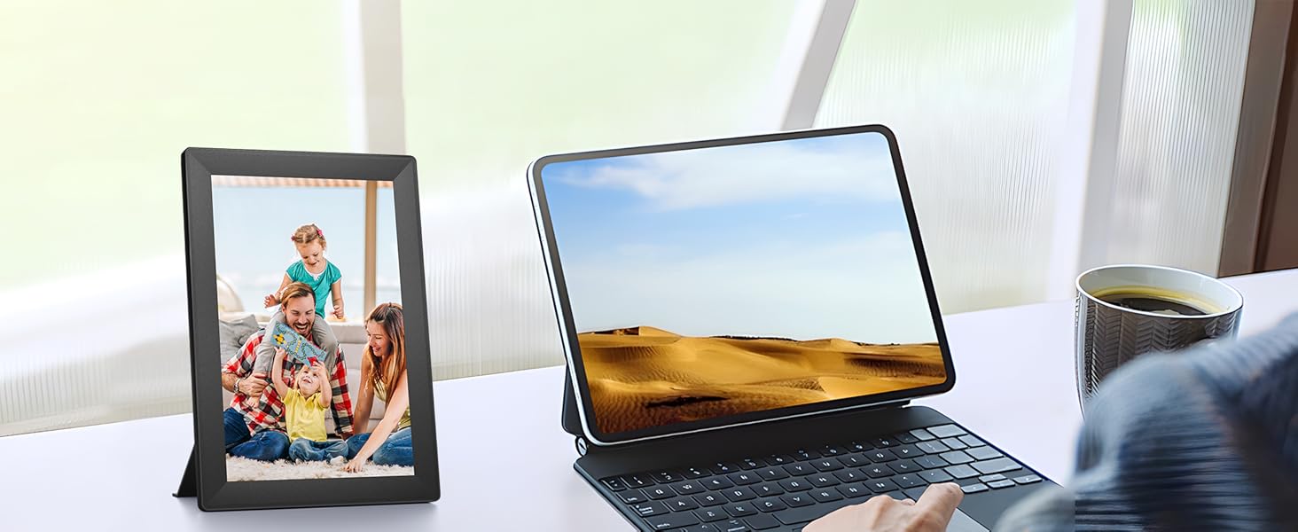 Digital picture frame wifi samrt Eletric photo frame Uhale 10.1 inch