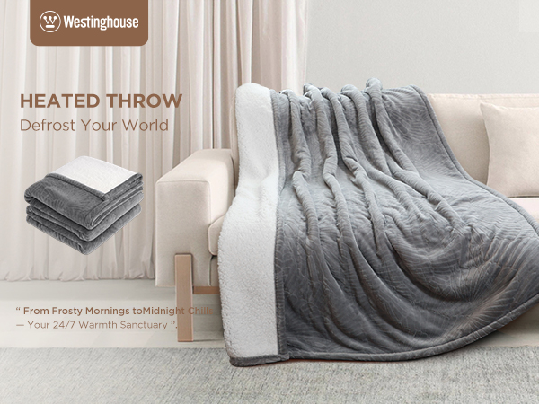 heated throw blanket