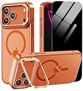 ZOZDOKG Magnetic for iPhone 17 Pro Max Case with Stand [Compatible with MagSafe] Camera Kickstand...