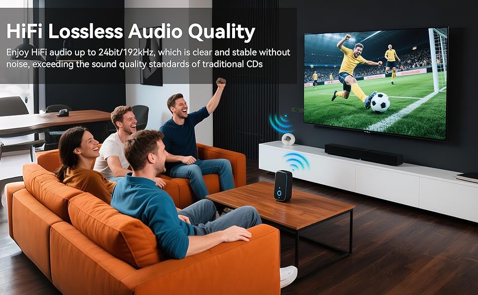 Bluetooth Transmitter Wireless Audio Adapter