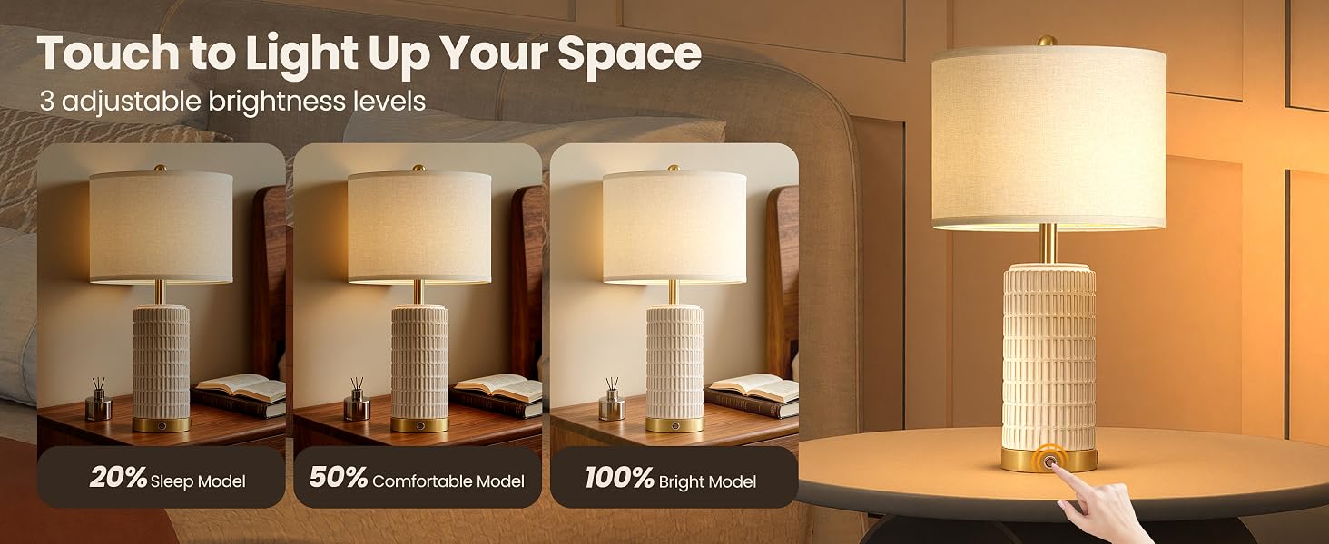 Table lamp set of 2