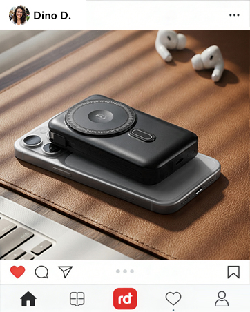 power bank with built-in cable