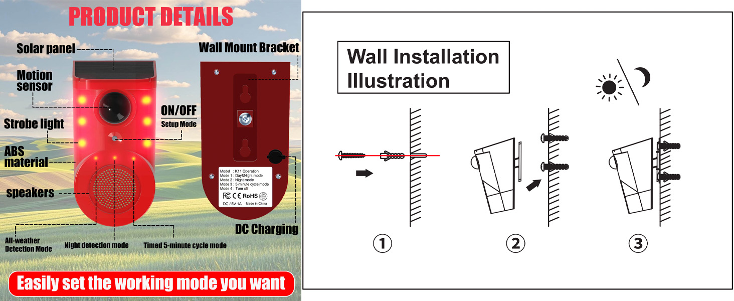 motion detector alarm