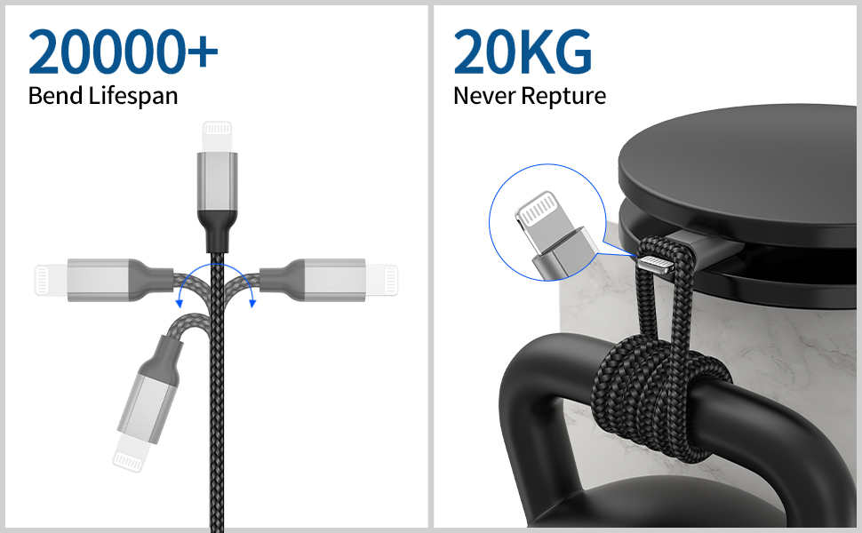 durable iphone charger cable