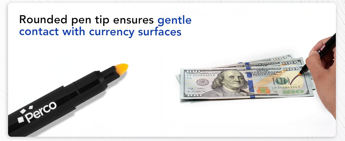 immediate results ink turns dark fake bill cash handling reliable detection premium pen pinpoint