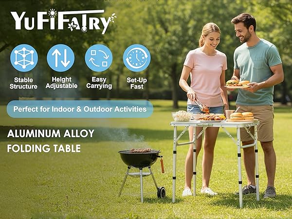 folding table