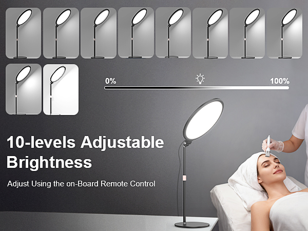 table top ring light