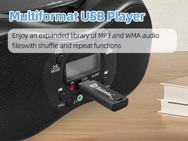 Portable CD Player Boombox