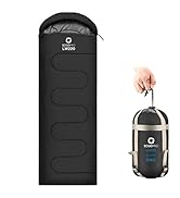 ECOOPRO Warm Weather Sleeping Bag - Portable, Waterproof, Compact Lightweight, Comfort with Compr...