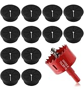 2 Inch(50mm) Desk Grommet,12 Pieces Wire Grommet, Desk Hole Cover for Cables with Hole Saw,Plasti...