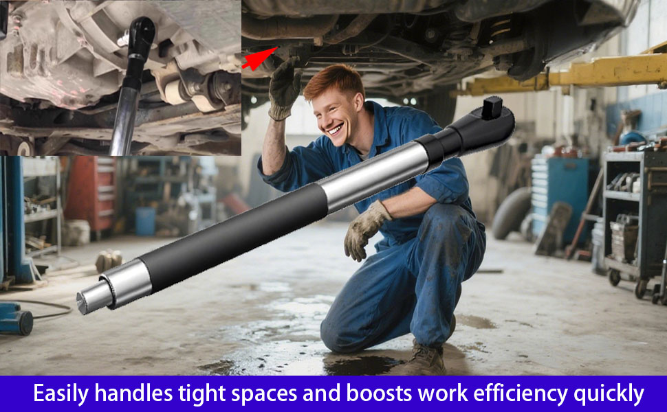 Offset Extension Wrench for Drill