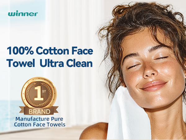 clean face towels