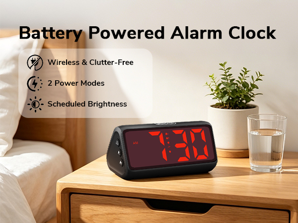 Battery Alarm Clock
