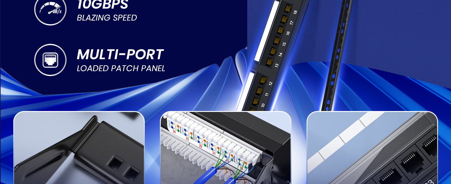 CAt6 Patch Panel