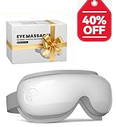 Arace Eye Massager, Heated Eye Mask for Migraines/Strain/Dry Eyes Relief, Smart Sleep Mask with H...