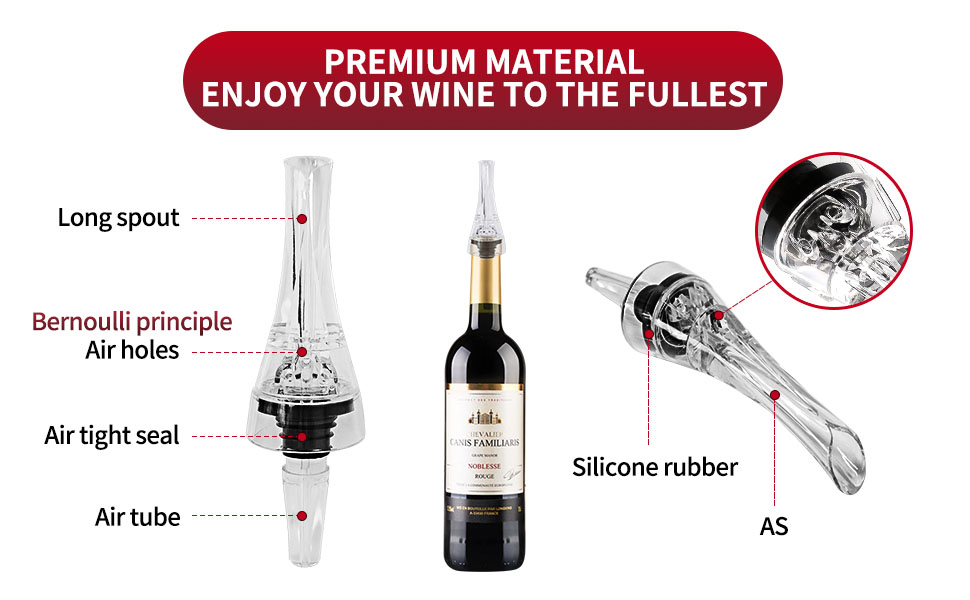 0008 Decanter Spout Wine Air Aerator