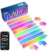 Lepro WL1 AI Smart RGB Wall Lights with LightBeats Music Sync, Personalized AI Lighting Designer,...