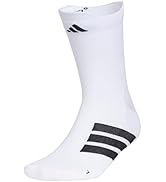 adidas unisex-adult Adizero Running Crew Socks (1 Pair) Performance &amp; Training