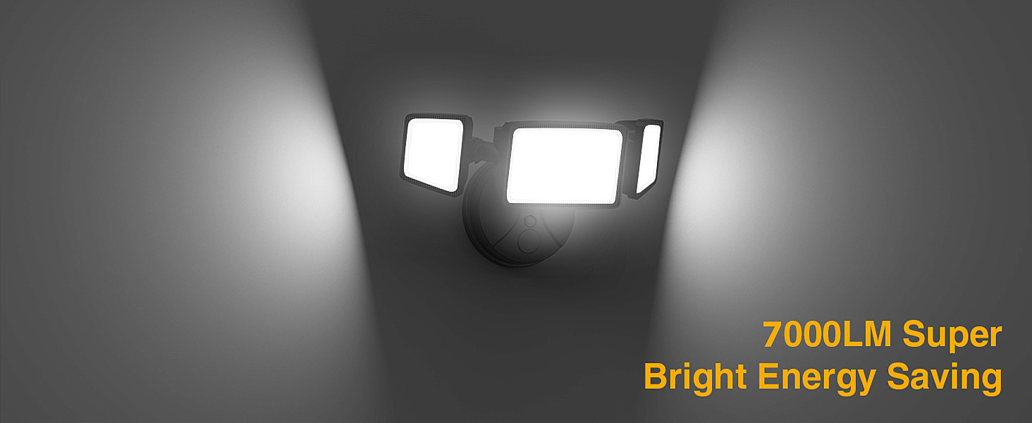 7000lm flood light outdoor