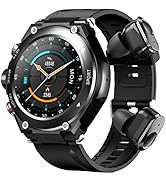 T92 Smart Watch with Earbuds MP3 Bluetooth Headset 3 in 1 1.28 Inch Smartwatch Built-in Wireless ...