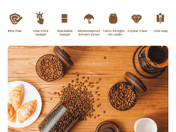 coffee bean container