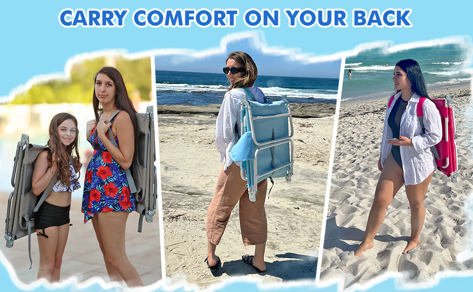 BACKPACK BEACH CHAIR