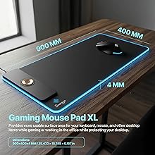 Extra large Mouse Pad 900x4004x4mm