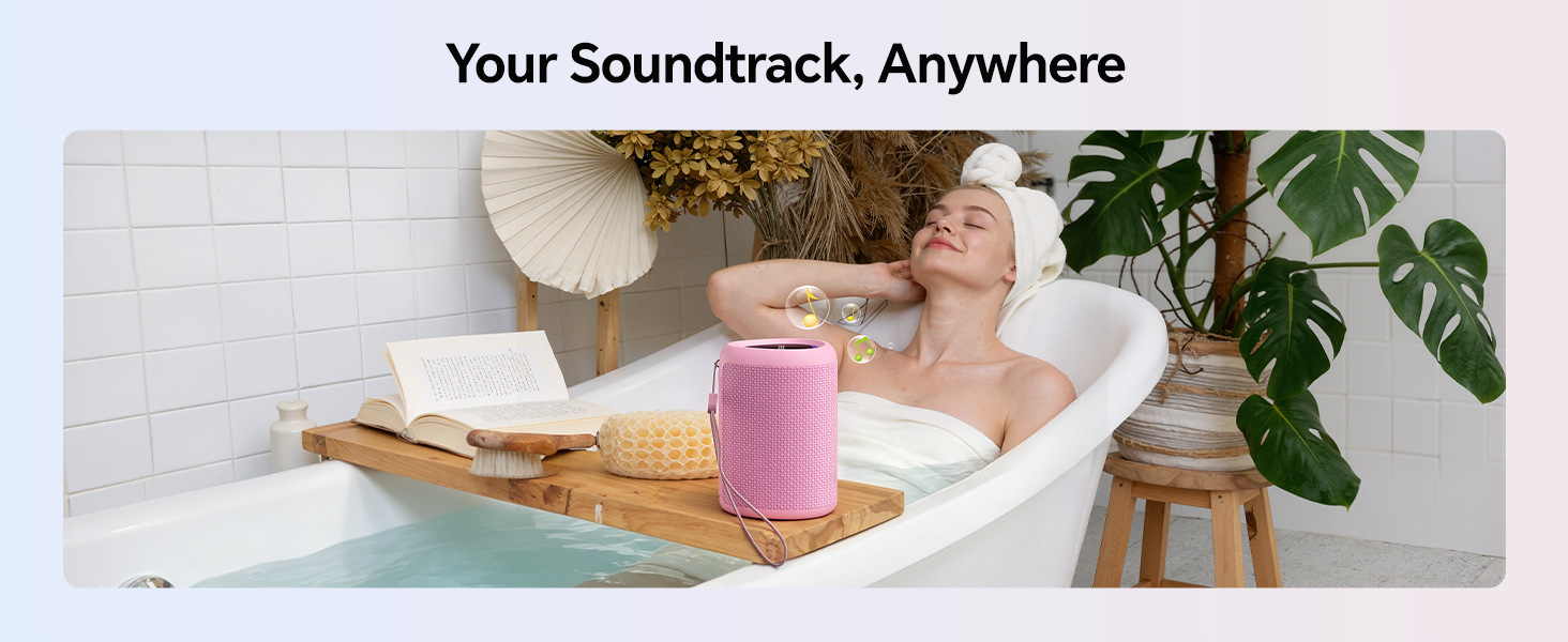 waterproof speaker for shower