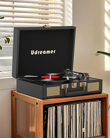 suitcase record player