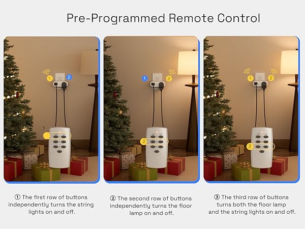 Pre-Programmed Remote Control