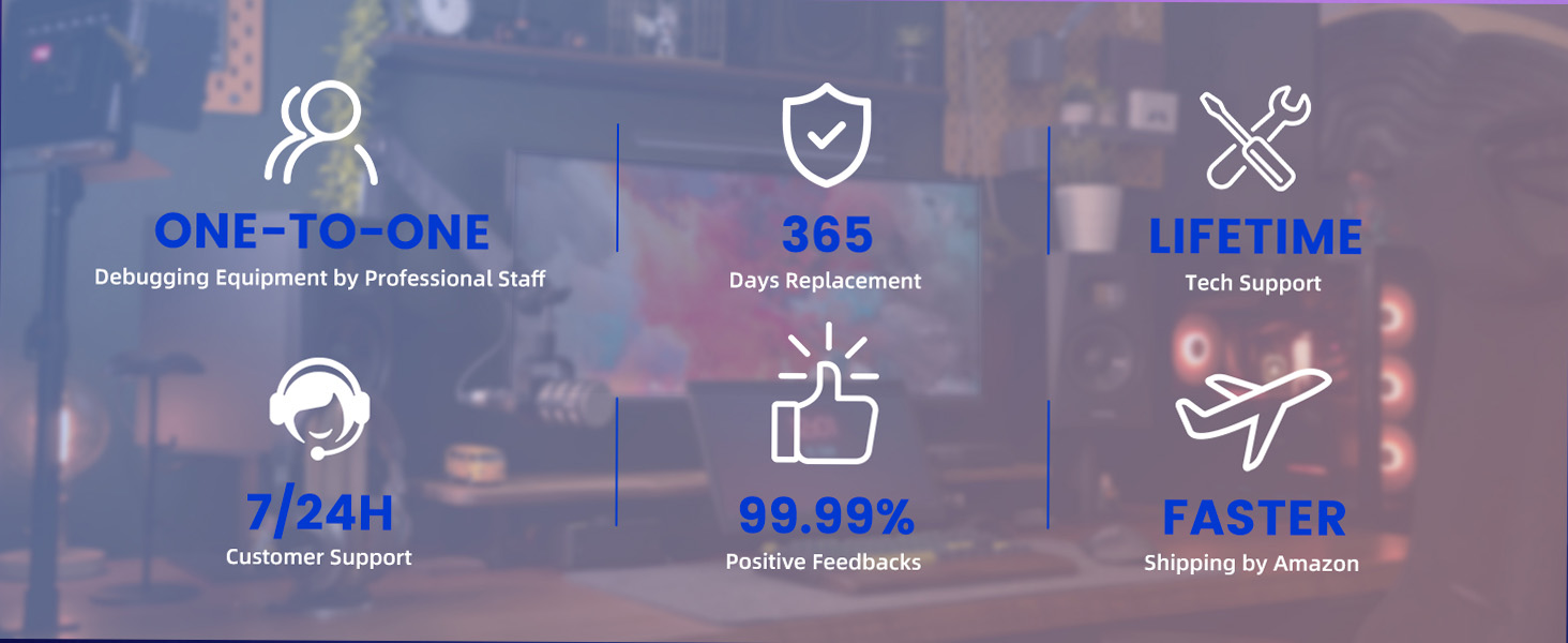 PC gaming microphone