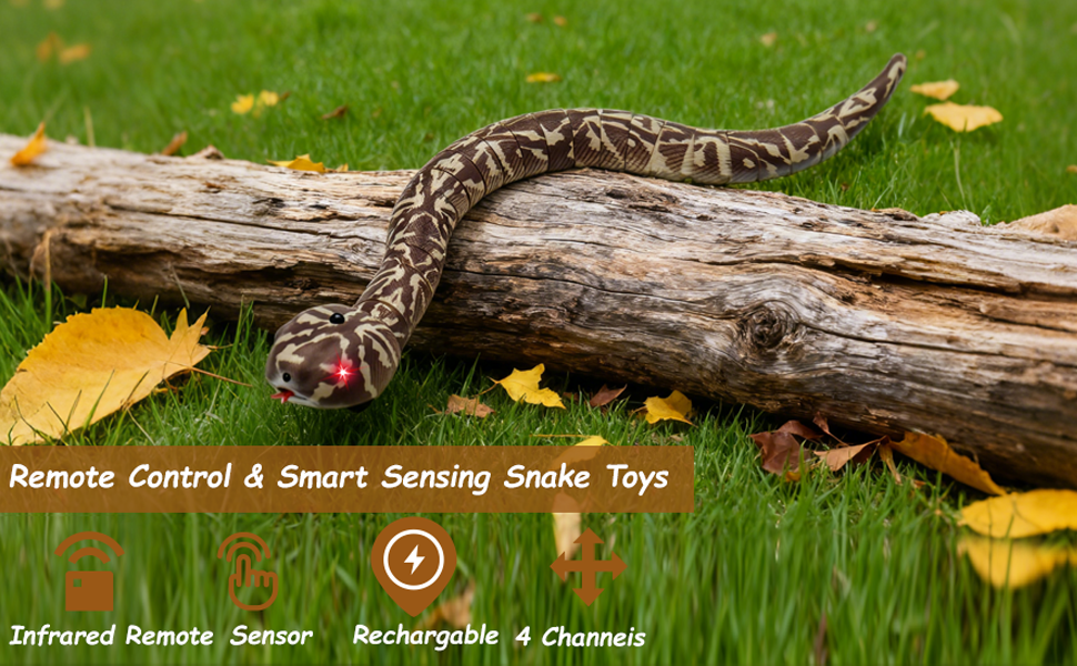 Remote Control Snake Toy
