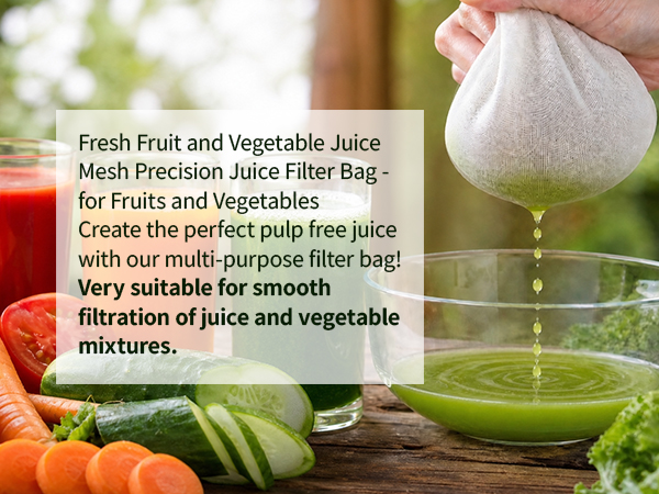 Reusable Fine Mesh Milk Filter Bag