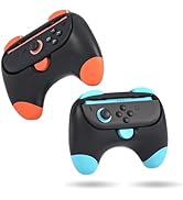 HEATFUN Switch 2 Controller Grips, Ergonomic Handles for Switch 2 Joy-Con, Anti-Slip &amp; Lightweigh...