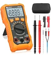 Neoteck 2000 Counts Digital Multimeter Voltmeter Tester with NCV, LCD for AC/DC Voltage&amp;Current, ...