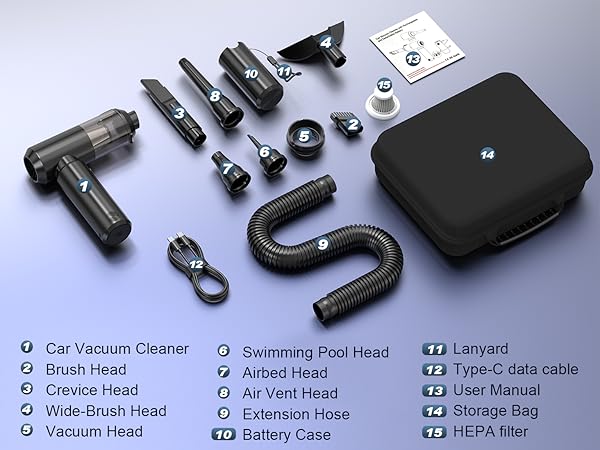 hand vacuum cordless rechargeable