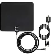 Chaowei Indoor Amplified Digital HDTV Antenna with External Signal Amplified Booster-Leaf TV Ante...