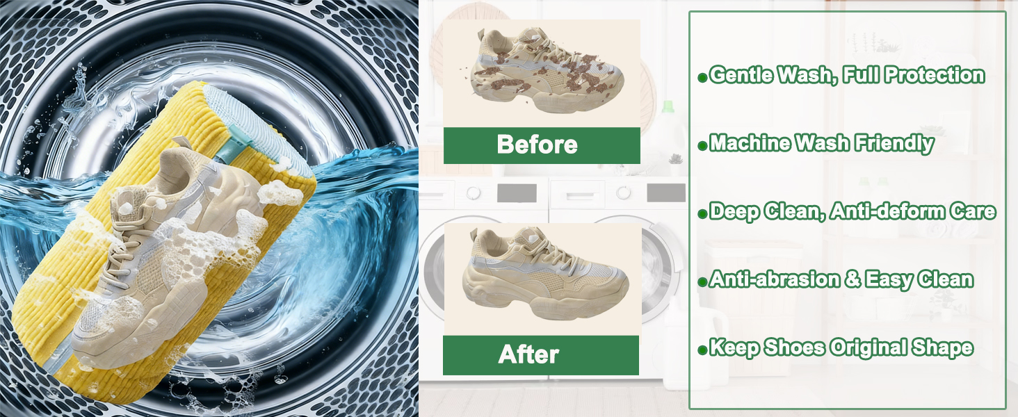 washing machine bags for shoes