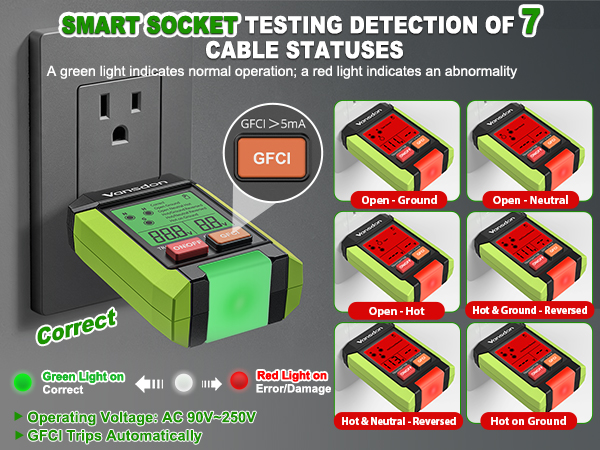 electrical outlet tester