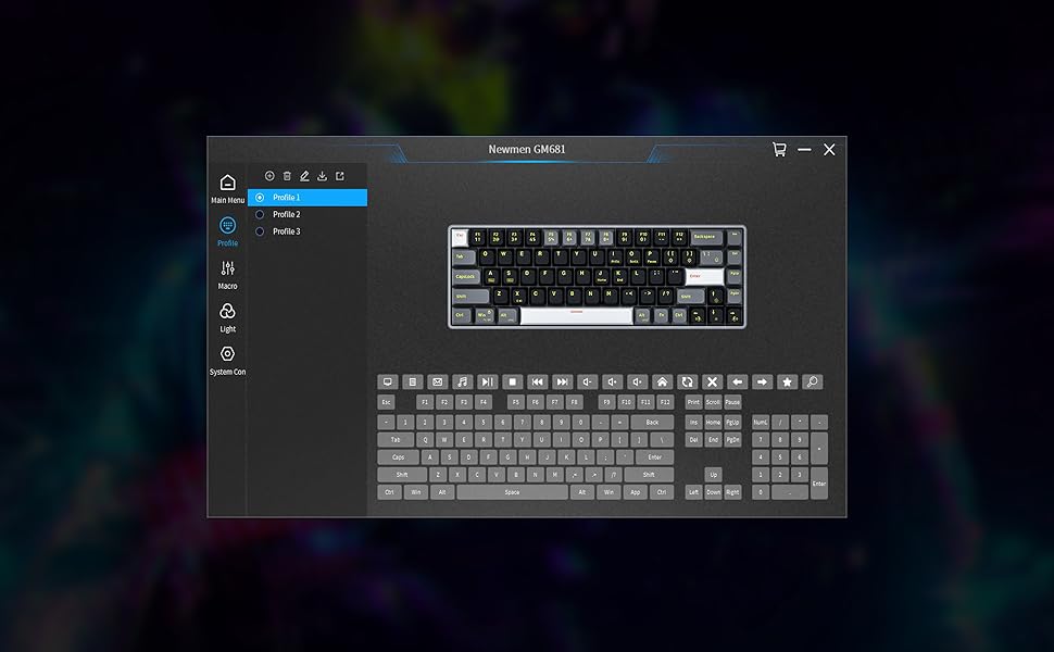 custom pro keybaord