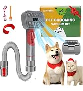IZSOHHOME Compatible with Dyson V7 V8 V10 V11 V15,Dog Cat Brush for Shedding and Grooming,with Tw...