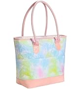 Tirrinia Insulated Lunch Tote Bag for Women, Cute Waterproof Leakproof Large Cooler Bag with Zipp...