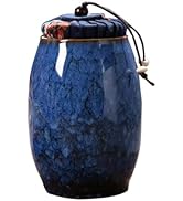 Angoily Kiln Tea Tea Jar Household Container Multi-function Canister Kitchen Holder Leaves Canist...