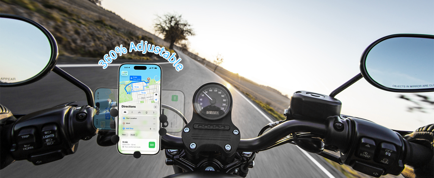 motorcycle phone mount