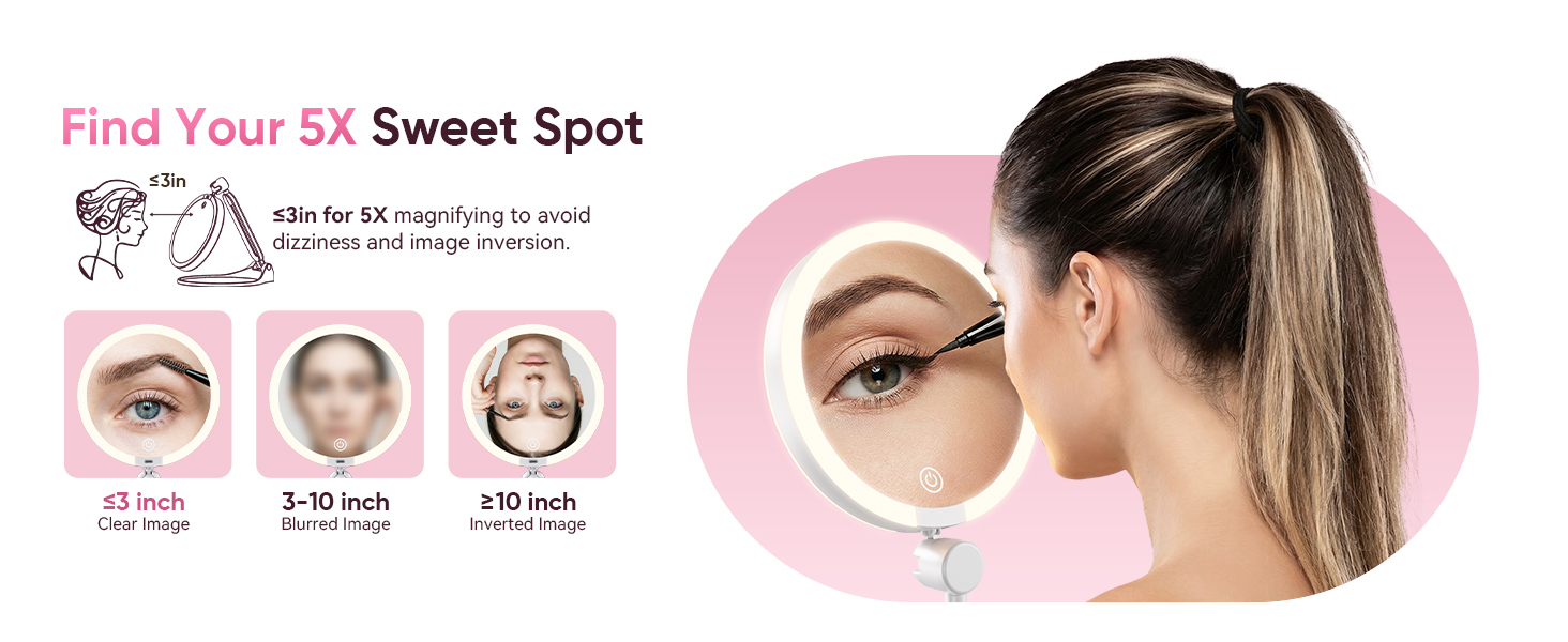 Makeup mirror