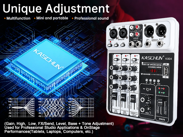 4 channel mixer