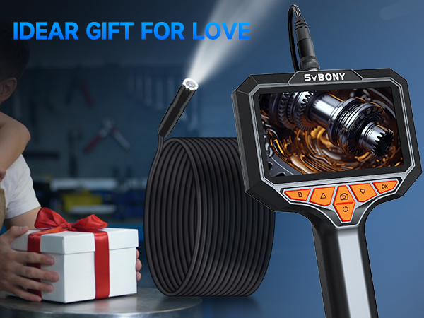 inspection camera with light